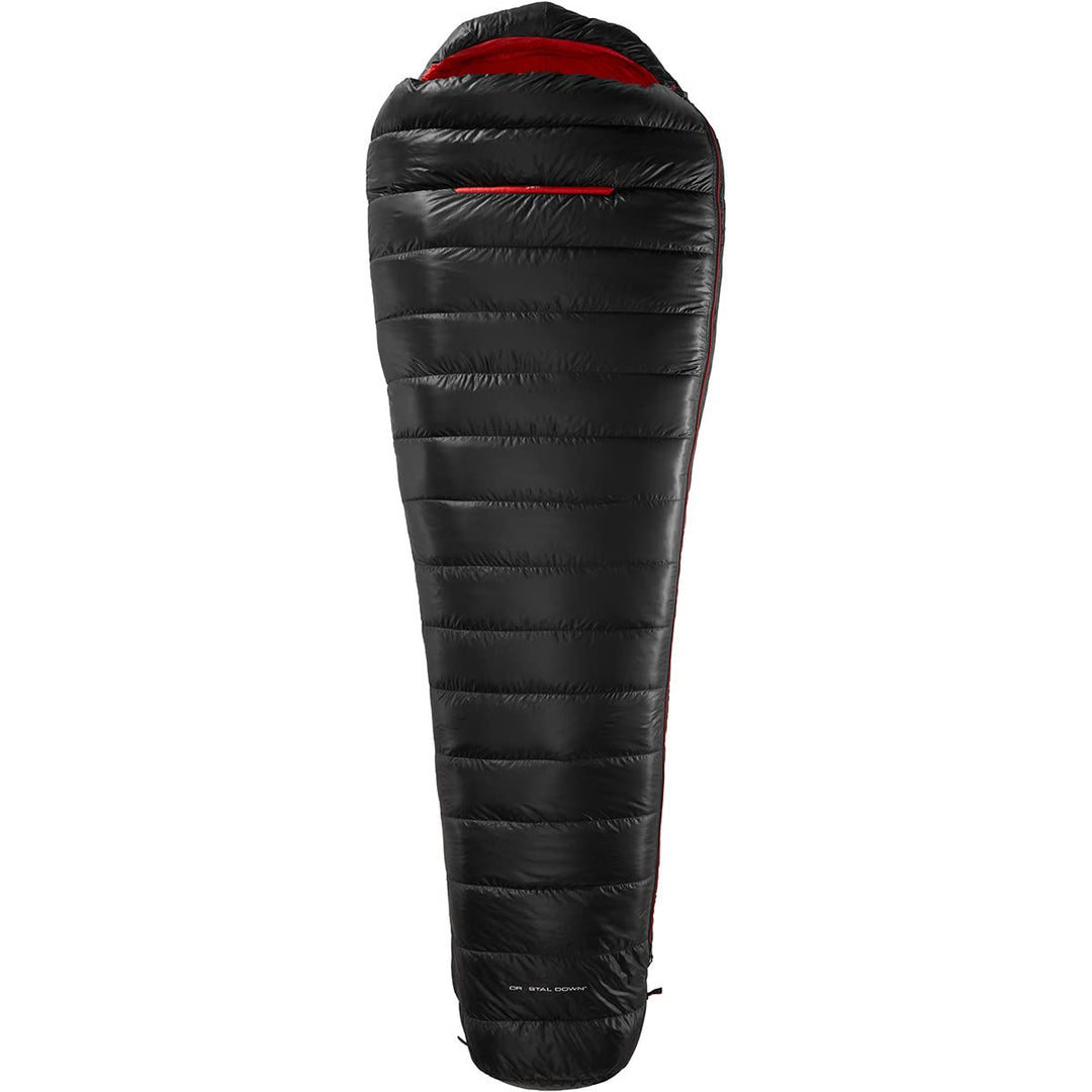 Y by Nordisk VIB 250 Schlafsack, Black-Fiery red, L Links