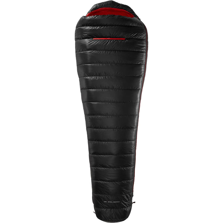 Y by Nordisk VIB 250 Schlafsack, Black-Fiery red, L Links