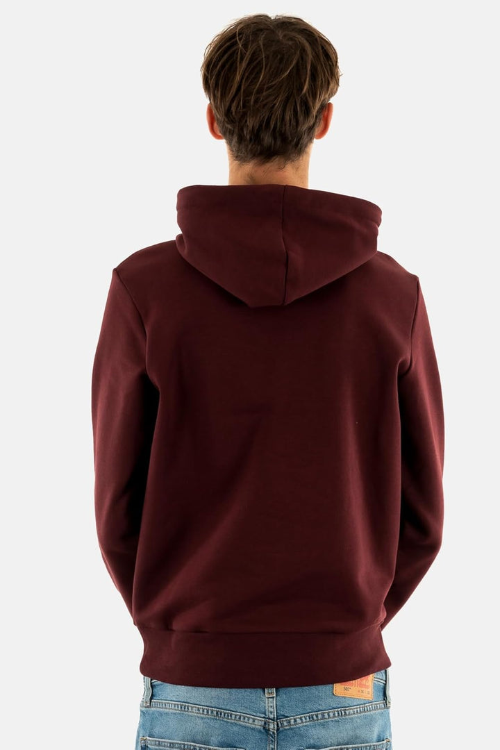 Lacoste Herren Sweatjacke SH1927, Männer Sweatshirt Reissverschluss,Regular Fit L Kaffee (Espresso),