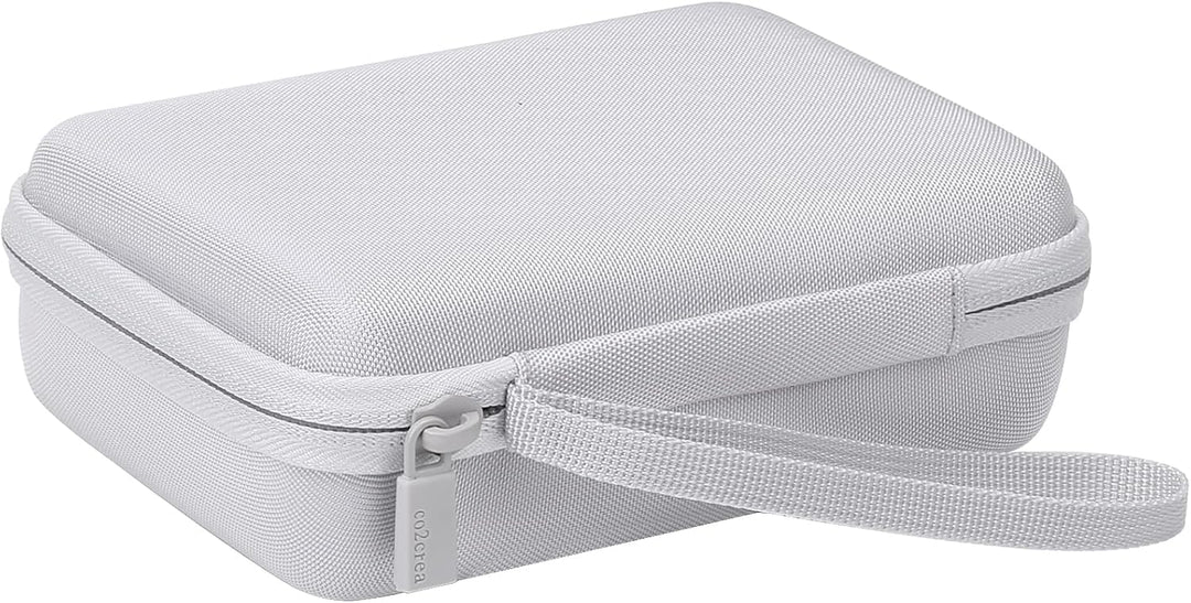 co2CREA Hart Tasche für Canon SELPHY Square QX10 /QX20 Fotodrucker Case Etui Tragetasche Weiss, Weis