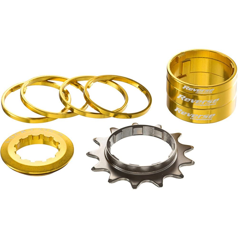 Reverse Singlespeed-Umrüstsatz mit 13er Ritzel Components Gold, Gold
