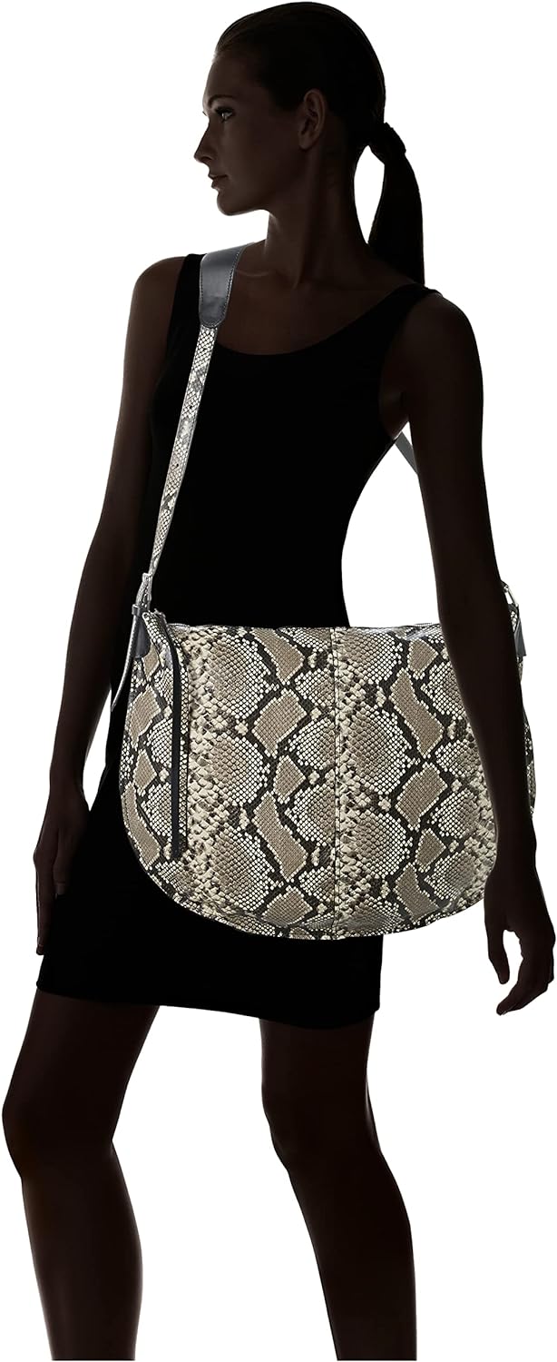 Liebeskind Berlin NAOMI MONTREAL SNAKE HOBO Schultertasche, Large (HxBxT 41.3cm x 51.7cm x 0.5cm)