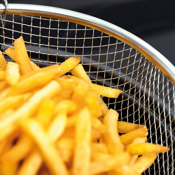 Arcuisine GANTE deep-fryer mit Korb und Glas Deckel [Anweisungen möglicherweise nicht in Englisch]