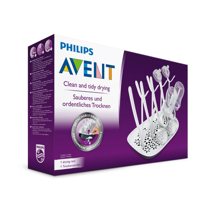 Philips Avent Trockengestell mit abnehmbarer Abtropfschale (Modell SCF149/00) Trockenständer einzeln