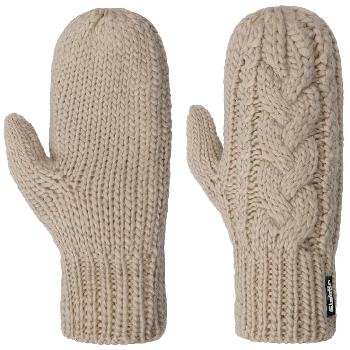 Eisbär Fäustlinge Damen Afra Mittens - Merino Handschuhe für Frauen - Fausthandschuhe gefüttert weic
