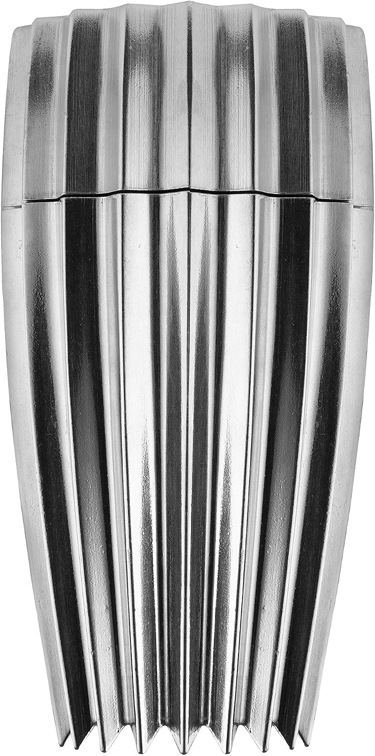 Alessi Grind Wal03 - Graspfeffer und Designgewürze, in Gussaluminium, Poliert, 7,50 x 7,50 x 14,20 c