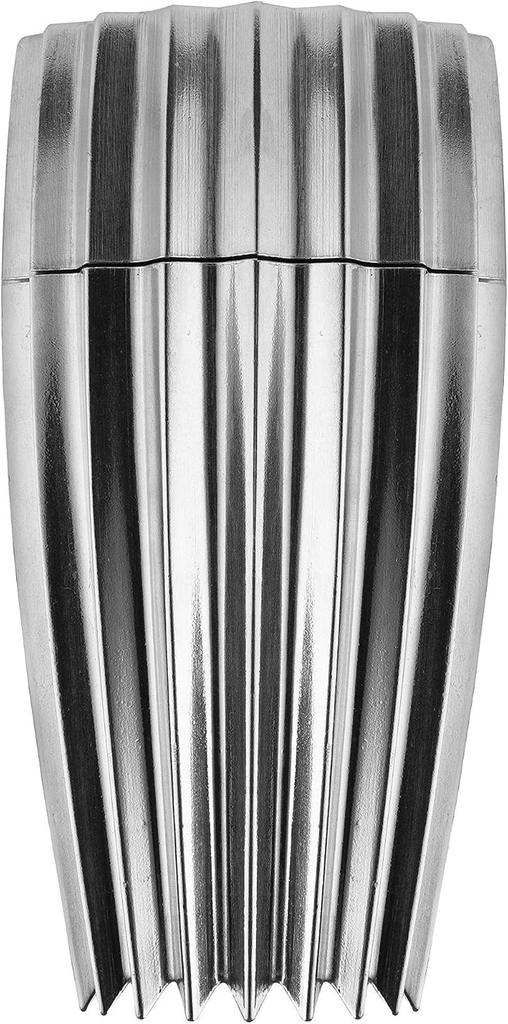 Alessi Grind Wal03 - Graspfeffer und Designgewürze, in Gussaluminium, Poliert, 7,50 x 7,50 x 14,20 c