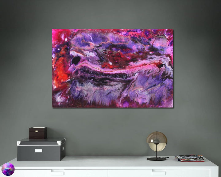 Gemälde Abstrakte Malerei Original - moderne hochglanz Wandbilder XXL - Resin Art Kunst Bild Harz Un