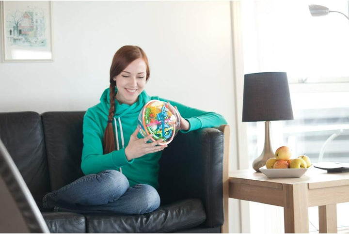 ADDICTABALL - 3D Kugellabyrinth 20 cm, 3D Puzzle Ball mit 138 Etappen, Kugelspiel, Geschicklichkeit