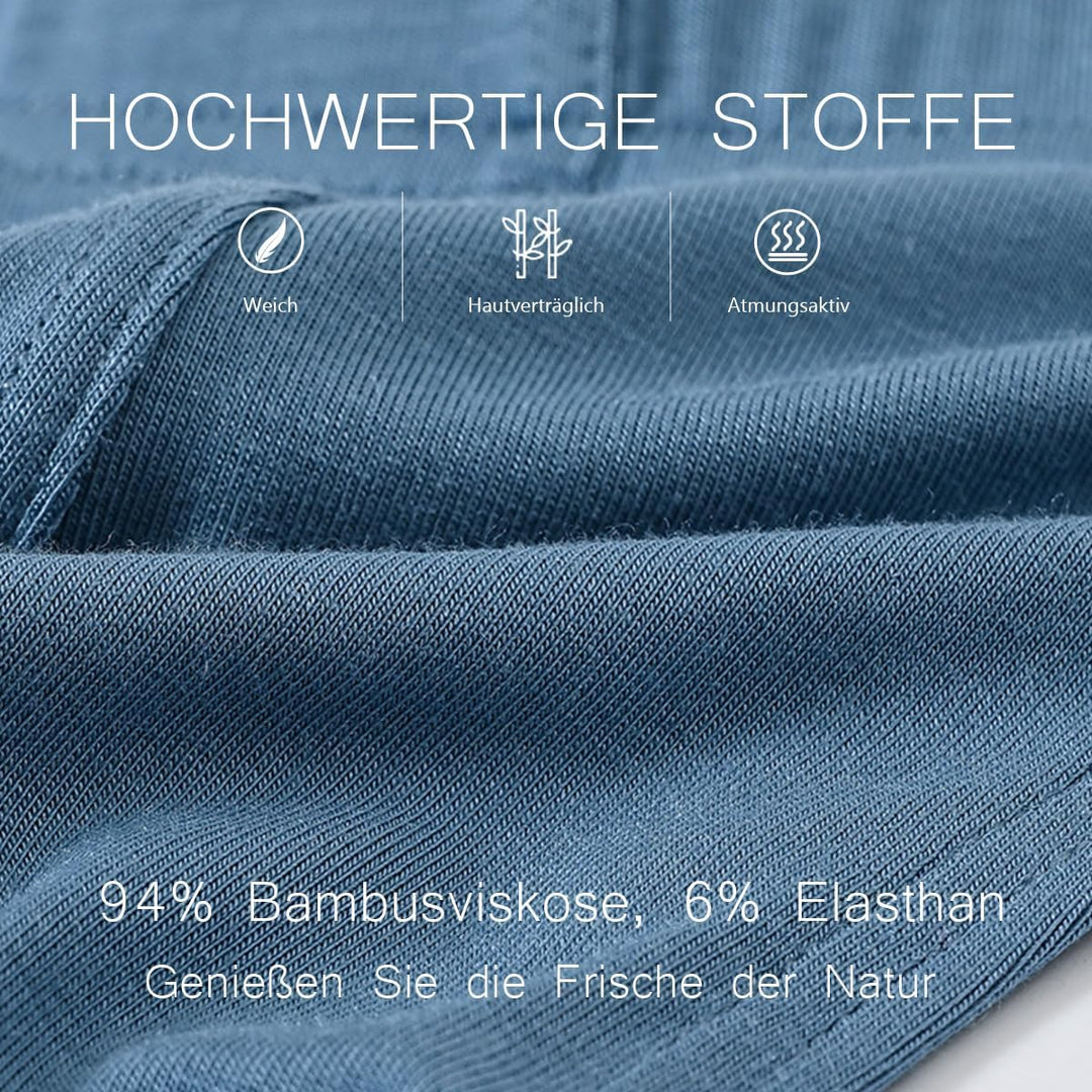 ZAIGELUO Herren String Bambus Tanga Unterwäsche Bulge Pouch Sexy Niedrige Taille T-Back Komfortabel