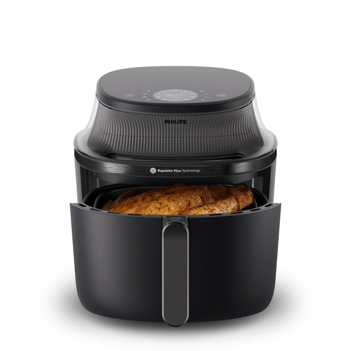 Philips Airfryer 3000 Series 7.2L, Sichtfenster, 16-in-1 Airfryer, RapidAir Plus Technologie, wenige