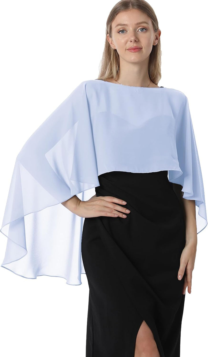 Hotshawl Damen Pashmina-Schal Einheitsgrösse Hell, blau, Einheitsgr&#xF6;&#xDF;e Hell, blau
