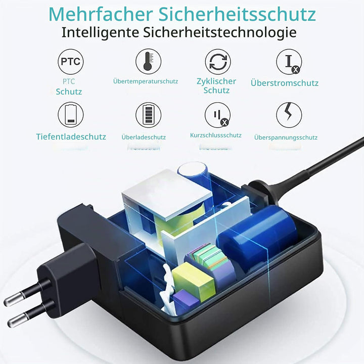DTK Ladegerät für Lenovo Netzteil 65W 20V 3,25A Laptop Ladekabel für Lenovo AC Adapter 4,0mm*1,7mm 6