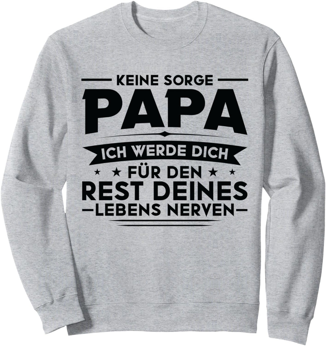Papa Tochter Sohn Sweatshirt