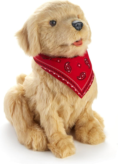 JOY FOR ALL Begleit-Haustier B9108, Golden-Retriever-Welpe, goldfarben