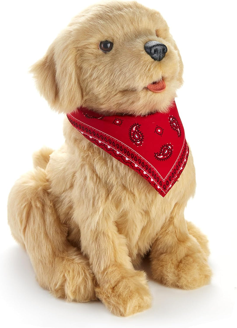 JOY FOR ALL Begleit-Haustier B9108, Golden-Retriever-Welpe, goldfarben