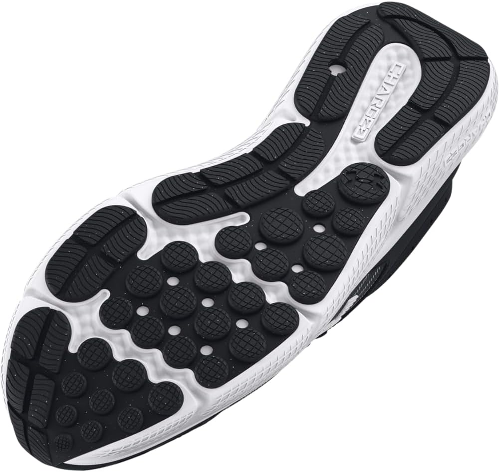 Under Armour Herren Ua Charged Assert 10 Laufschuhe 45.5 EU Black Black White, 45.5 EU Black Black W