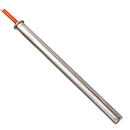 Easyricambi Zündkerze Zündwiderstand Pelletofen, 350 W, Länge 182 mm und 180 mm am Anschlag für Ther