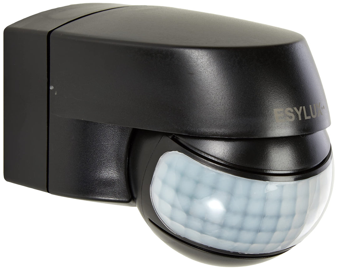 ESYLUX Bewegungsmelder MD 120 schwarz 120 Grad MD Bewegungsmelder komplett 4015120025235