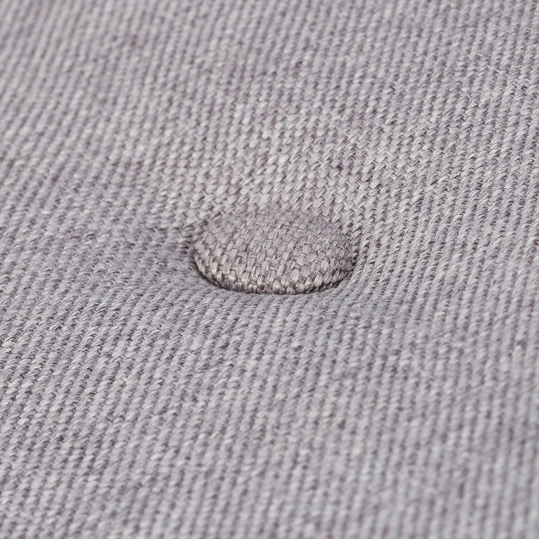 Relaxdays Schuhbank Bambus für 2 Personen, Polsterbank mit Schuhablage für 4 Paar Schuhe, bequeme Si