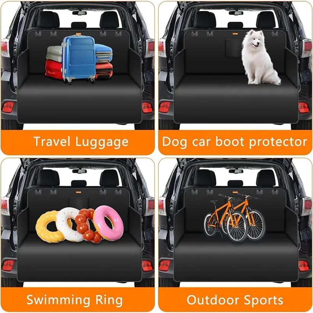 Kofferraumschutz Hund, für Ford Kuga 3 (III) ST-Line & Vignale I 2019-2024 - Seitenschutz Wasserdich