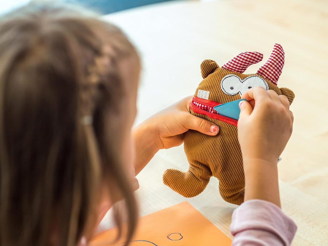 Betzold Kleines Monster Mimos - Sorgenmonster Set Tröster zum Befüllen 10 Stück, 10 Stück