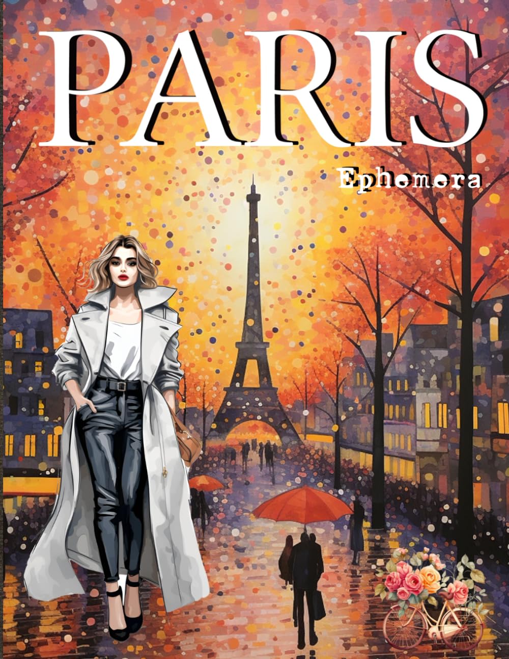 Paris Ephemera Book: High Quality Images Of Landscapes For Paper Crafts, Scrapbooking, Mixed Media,