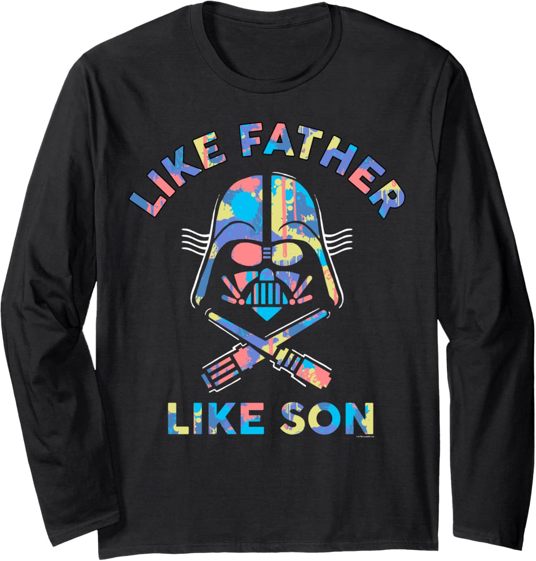 Star Wars Darth Vader Like Father Langarmshirt