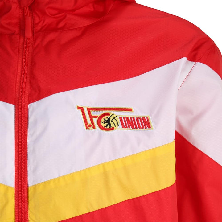 1. FC UNION Berlin Stadionjacke, Jacke Logo - Rot L Rot/Weiss/Gelb, L Rot/Weiss/Gelb
