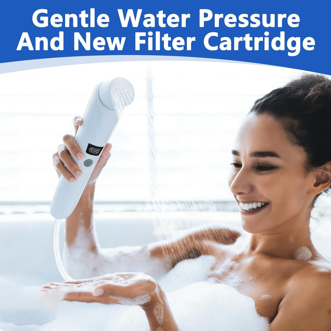 Portable Travel Bidet Elektrisches, Elektrisch Reise Bidet Handbrause mit 2.5 L Wassertank für Intim