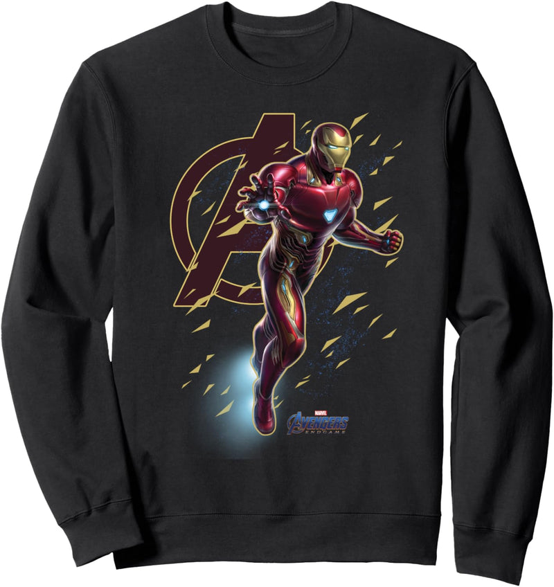 Marvel Avengers: Endgame Iron Man Particle Portrait Sweatshirt