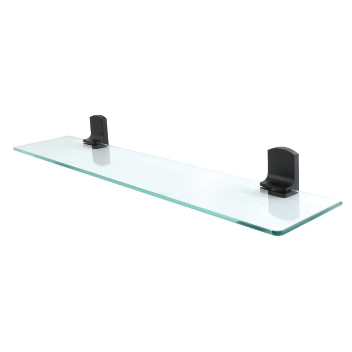 Spirella Wand-Glasablage Taku Badezimmerablage Ablage Wandablage für das Badezimmer aus Glas und Ede