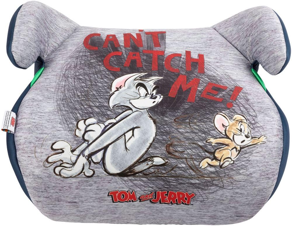 Tataway Warner Bros. Tom and Jerry i-Size ECE R129 Autositz für Kinder mit Rückenlehne Autolift für