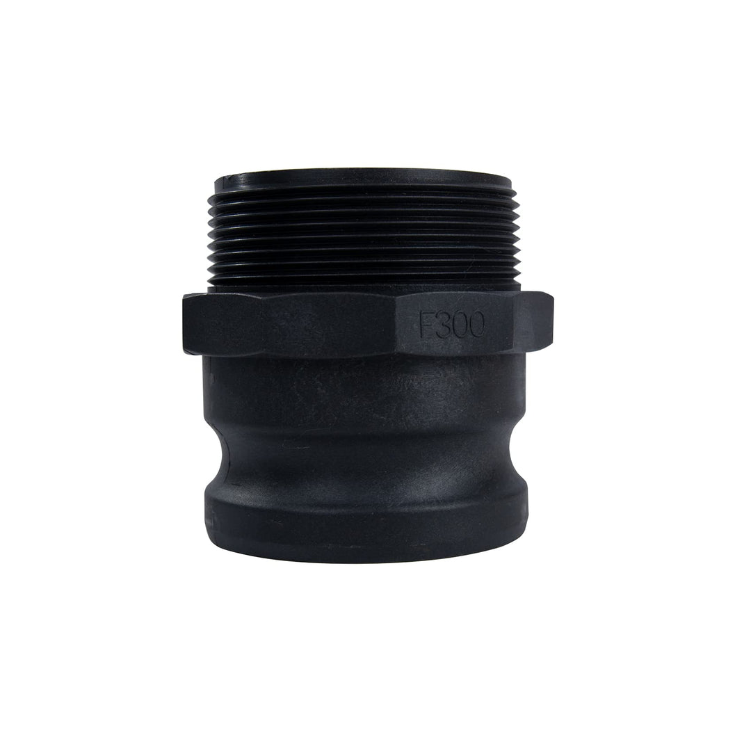 Quafwia 2 Stück Camlock-Armaturen Poly (7,6 cm Typ F_ Standard-Camlock-Kupplungen, Aussengewinde x A
