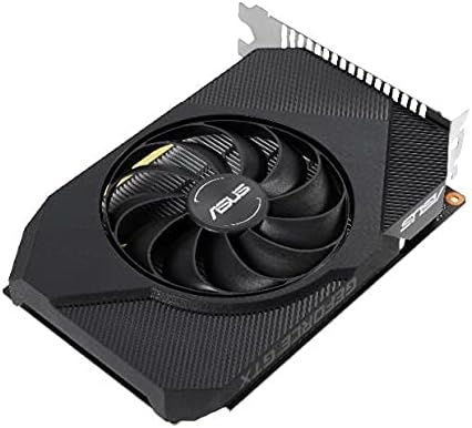 ASUS Phoenix Nvidia GeForce GTX 1650 4GB OC Edition Gaming Grafikkarte (GDDR6 Speicher, PCIe 3.0, 1x