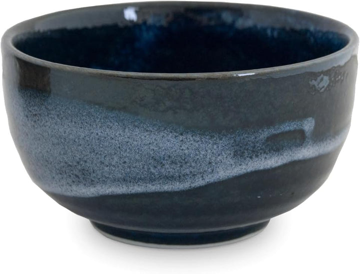 Matcha Bowl aus Porzellan – Made in Japan – 400 ml – Japanische Matcha Schale für Tee – Tee-Becher,