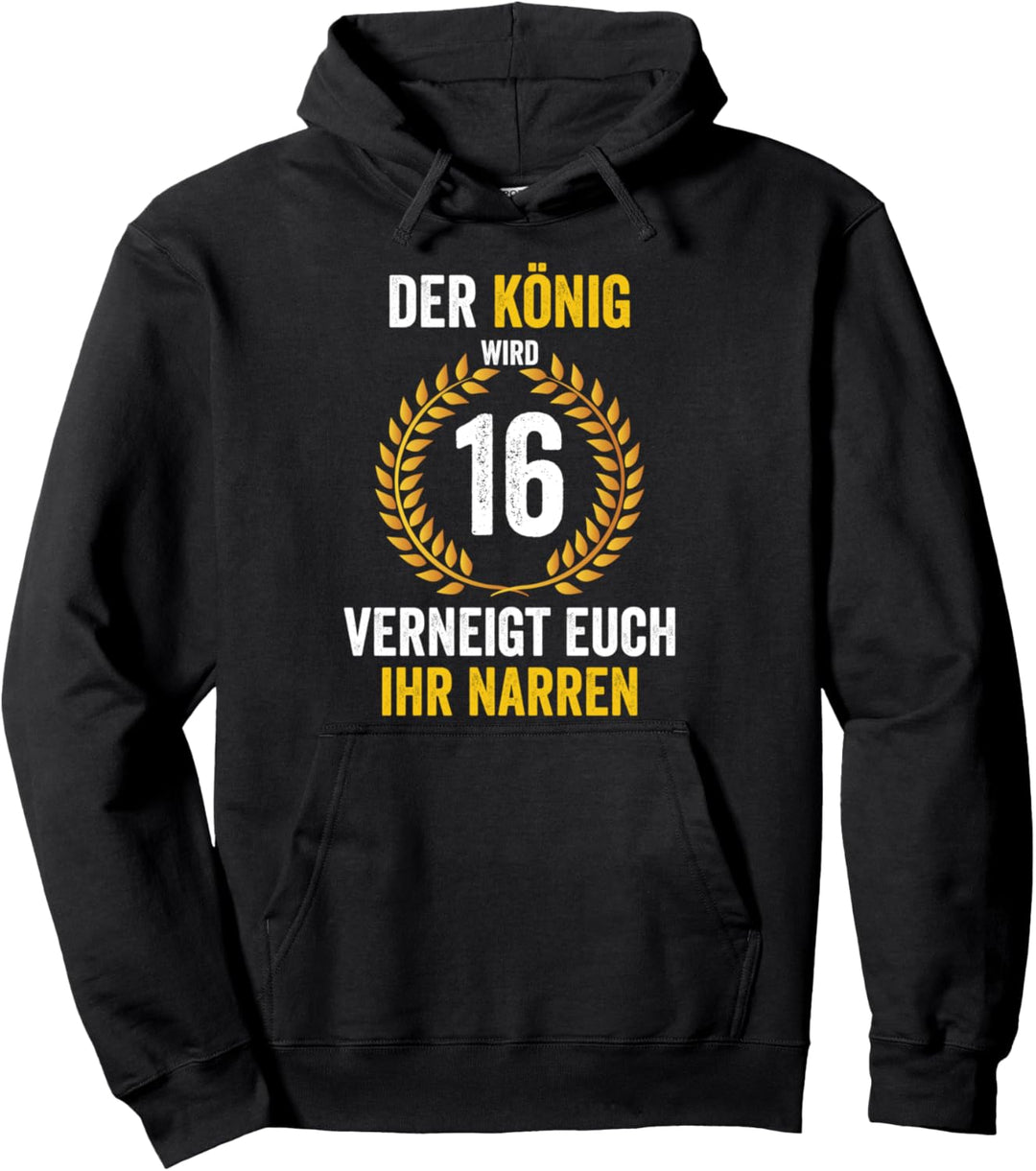 16 Geburtstag Geschenke Geburtstagsdeko Für Jungen Pullover Hoodie