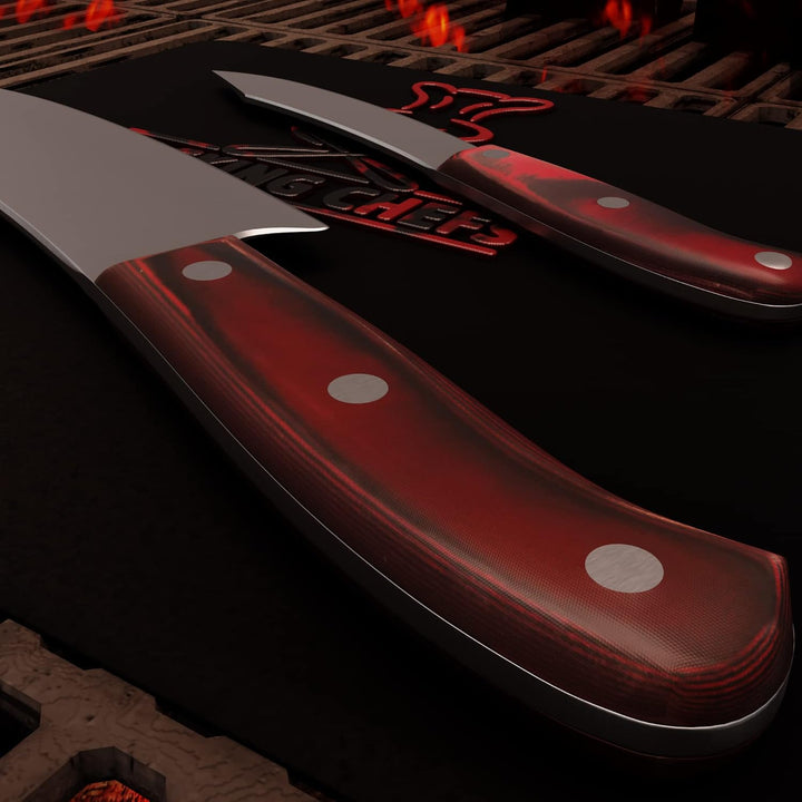 Giesser seit 1776 - Made in Germany - PremiumCut, Rocking Chef, Messerset 2 teilig, Kochmesser 20 cm