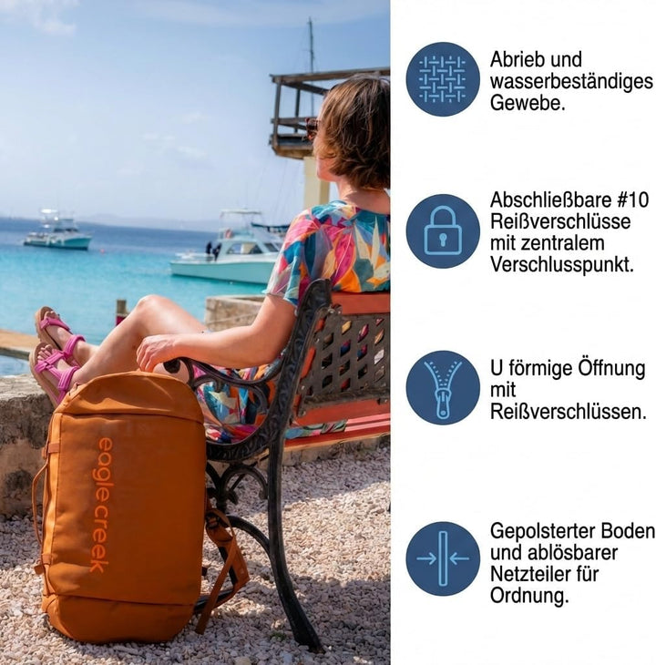 Eagle Creek Cargo Hauler Duffel 90L - die Neue nachhaltige Version des Klassikers aus recyceltem Pol