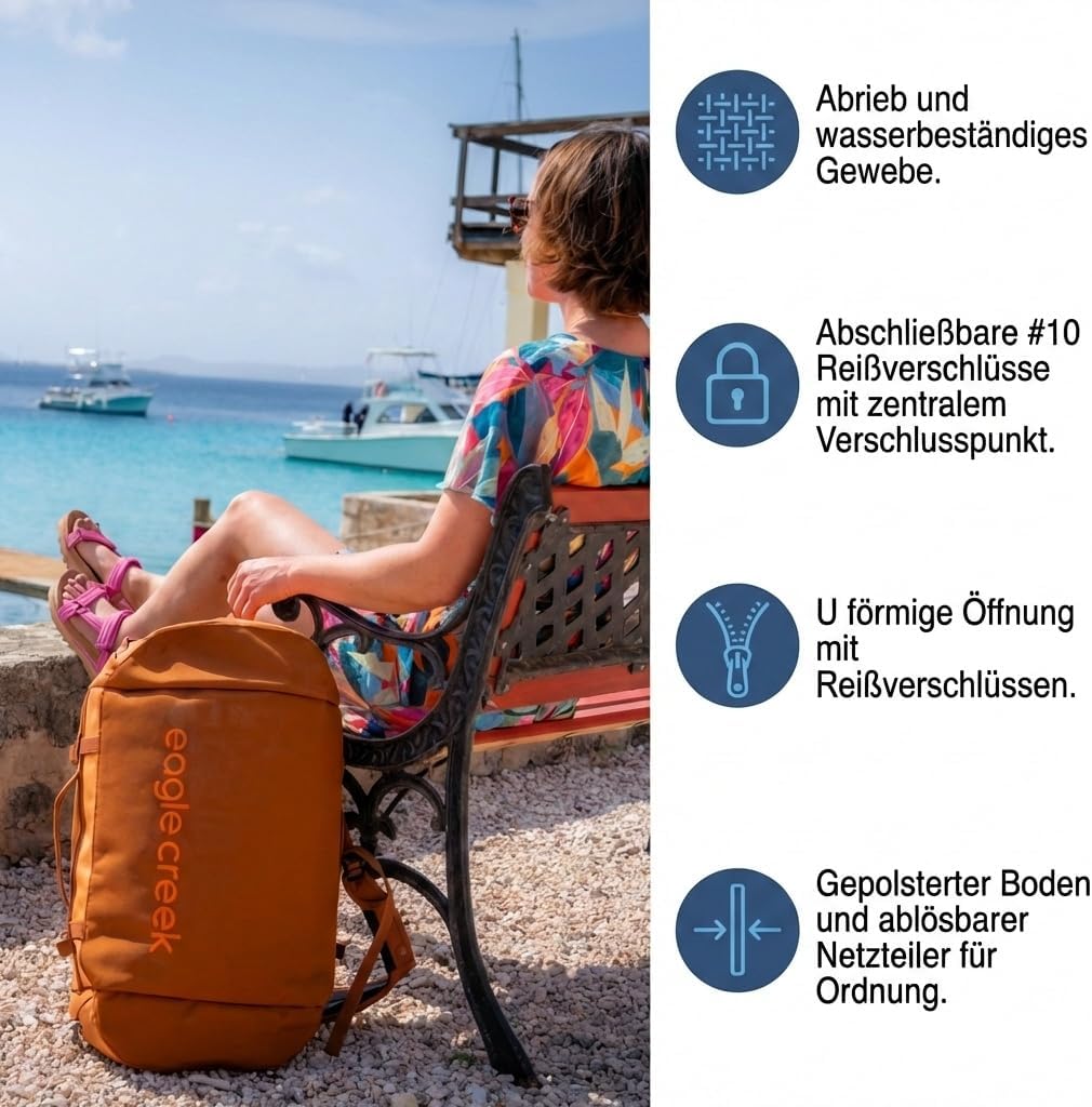 Eagle Creek Cargo Hauler Duffel 40L - die Neue nachhaltige Version des Klassikers aus recyceltem Pol