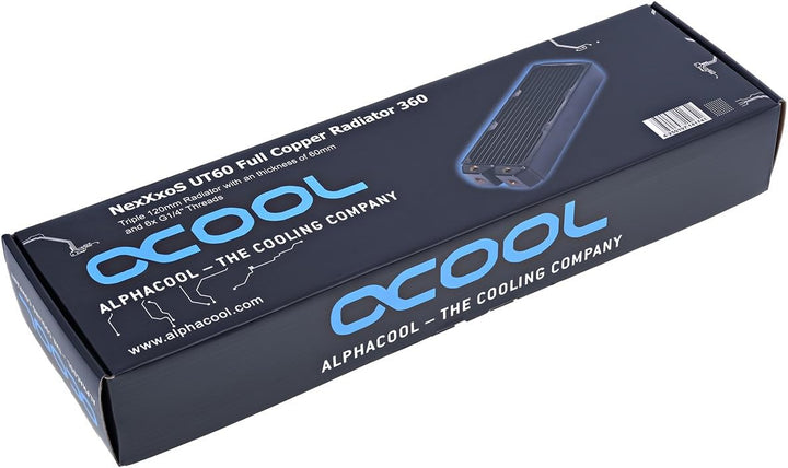 Alphacool 14174 NexXxoS UT60 Full Copper 360mm Radiator Wasserkühlung Radiatoren