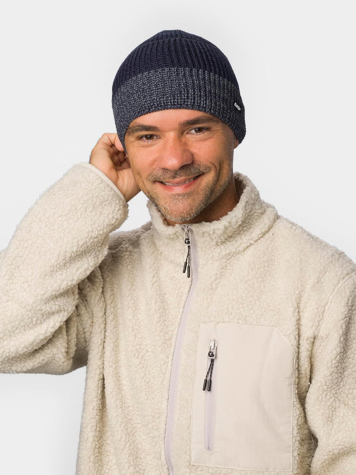 Eisbär Mütze Damen & Herren Caris - Merino Strickmütze Unisex mit Fleece schützt vor Kälte und Wind