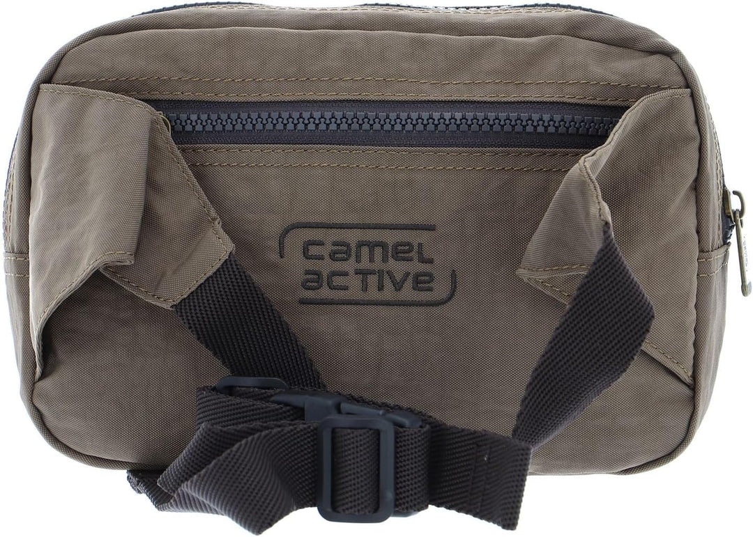 camel active Journey Herren Gürteltasche Bauchtasche Klein Beige S, Beige S