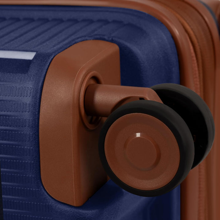 Eco Edition nachhaltiges Hartschalen Koffer-Set 3-teilig | Trolleys mit Dehnfalte erweiterbar um 6 c