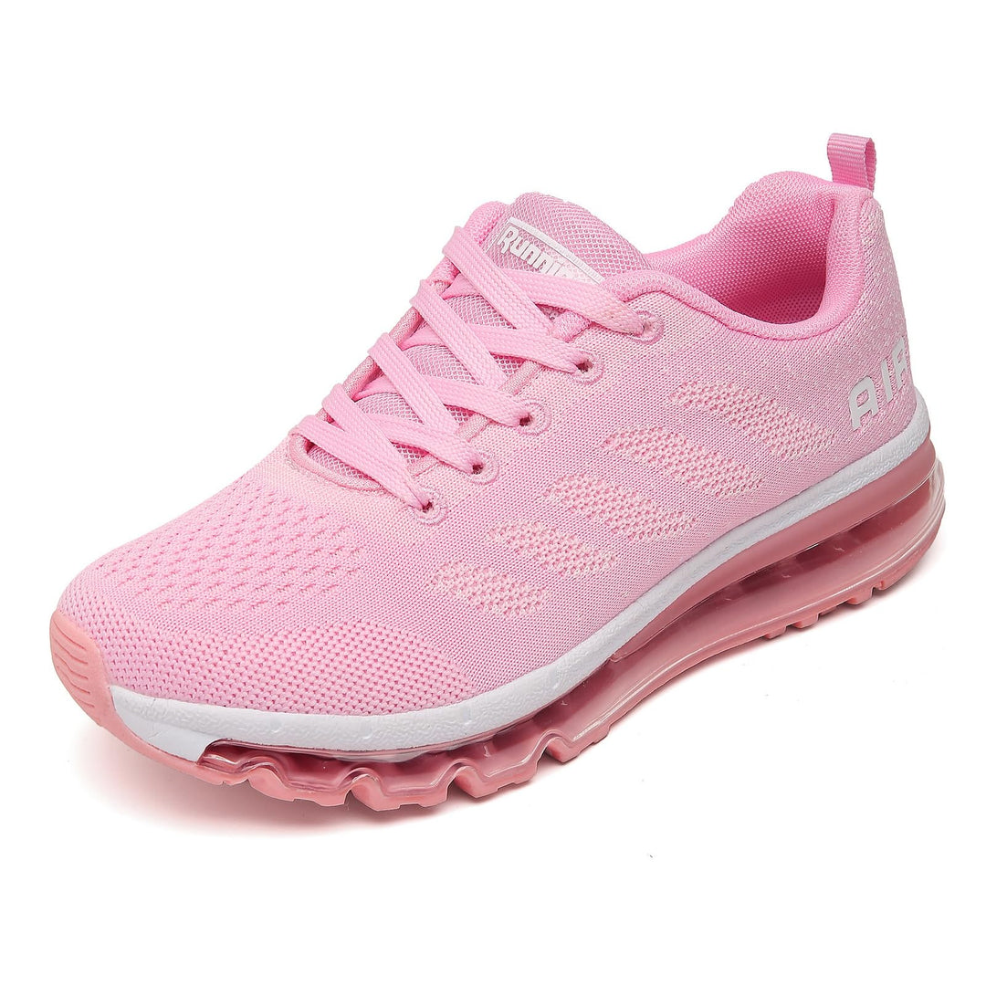 frysen Herren Damen Sportschuhe Laufschuhe mit Luftpolster Turnschuhe Profilsohle Sneakers Leichte S