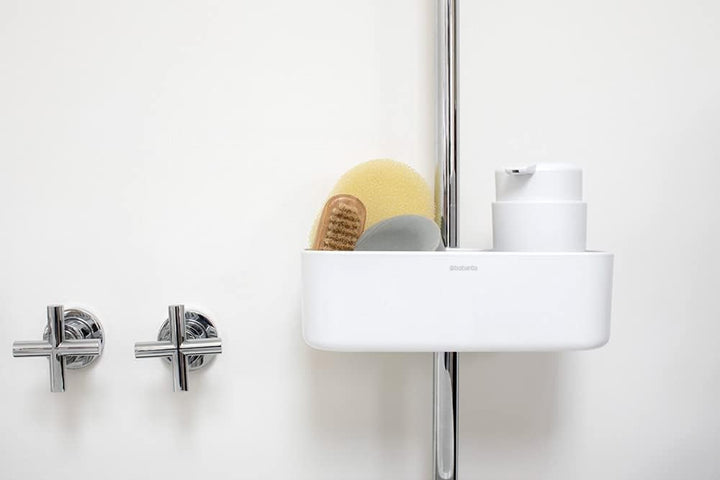 Brabantia Renew Collection Duschablage, White, White