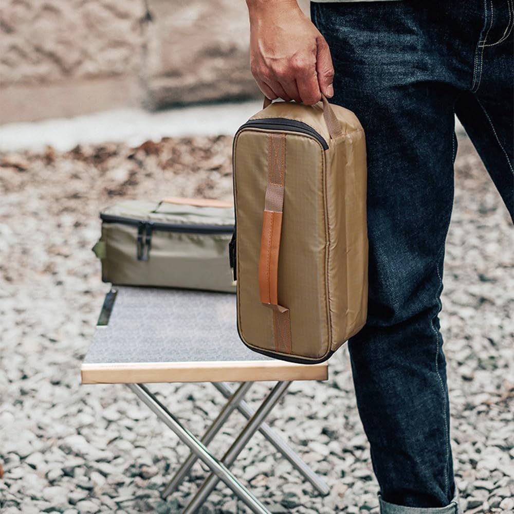 MiOYOOW Camping Küchenutensilien Organizer Tasche, Tragbare Camping Kochgeschirr Aufbewahrungstasche
