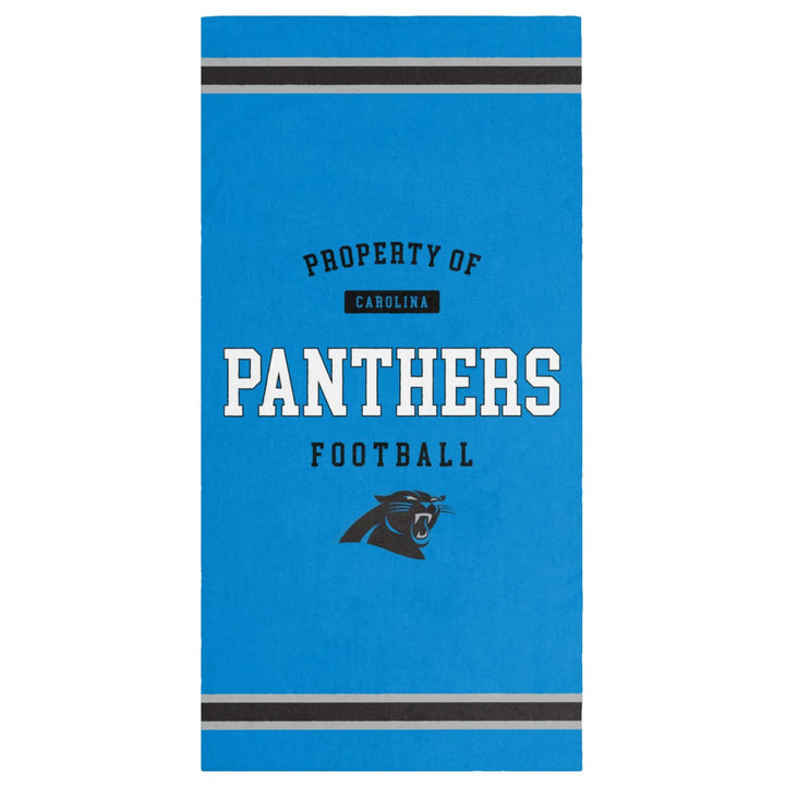 FOCO NFL Strandtuch Property of Carolina Panthers Football