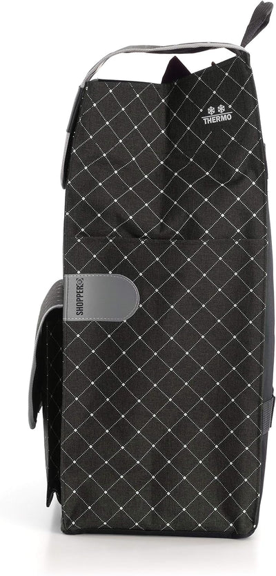 ANDERSEN Einkaufstrolley - Treppensteiger Scala Shopper Tamo anthrazit 51 L Reflektor,Thermo, leicht