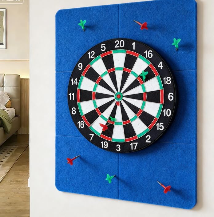 Dartboard Wandschutz, Dart Wandschutz Filz, Wandumrandung für Dartboard, Dart Schutz Wand Darts Wand